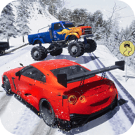 雪车碰撞粉碎Car Crash : Icy Mountain Road最新手游游戏版