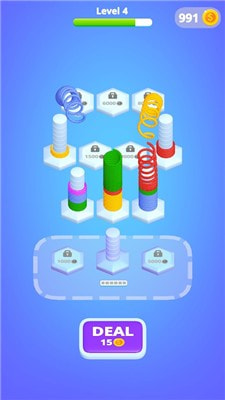 绳索颜色拼图Thread Sort2